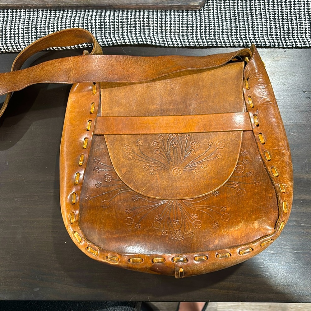 Vintage Leather Bag from the 60s!